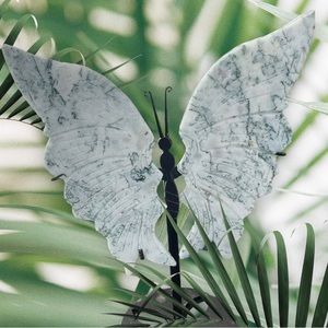 Bn tree agate butterfly crystal